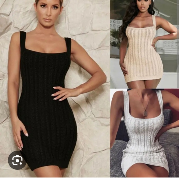 Body Con 36 Points LA's Trendy Young Fashionista Ashes of Roses Dress Set NWT - Picture 5 of 12